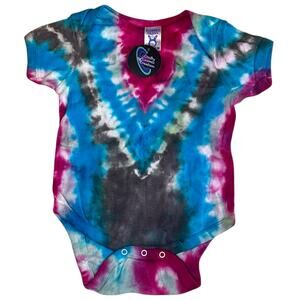 Unisex Baby Outfit Size 18 Months Handmade Tie Dye Hippie Yoga Shower Gift New